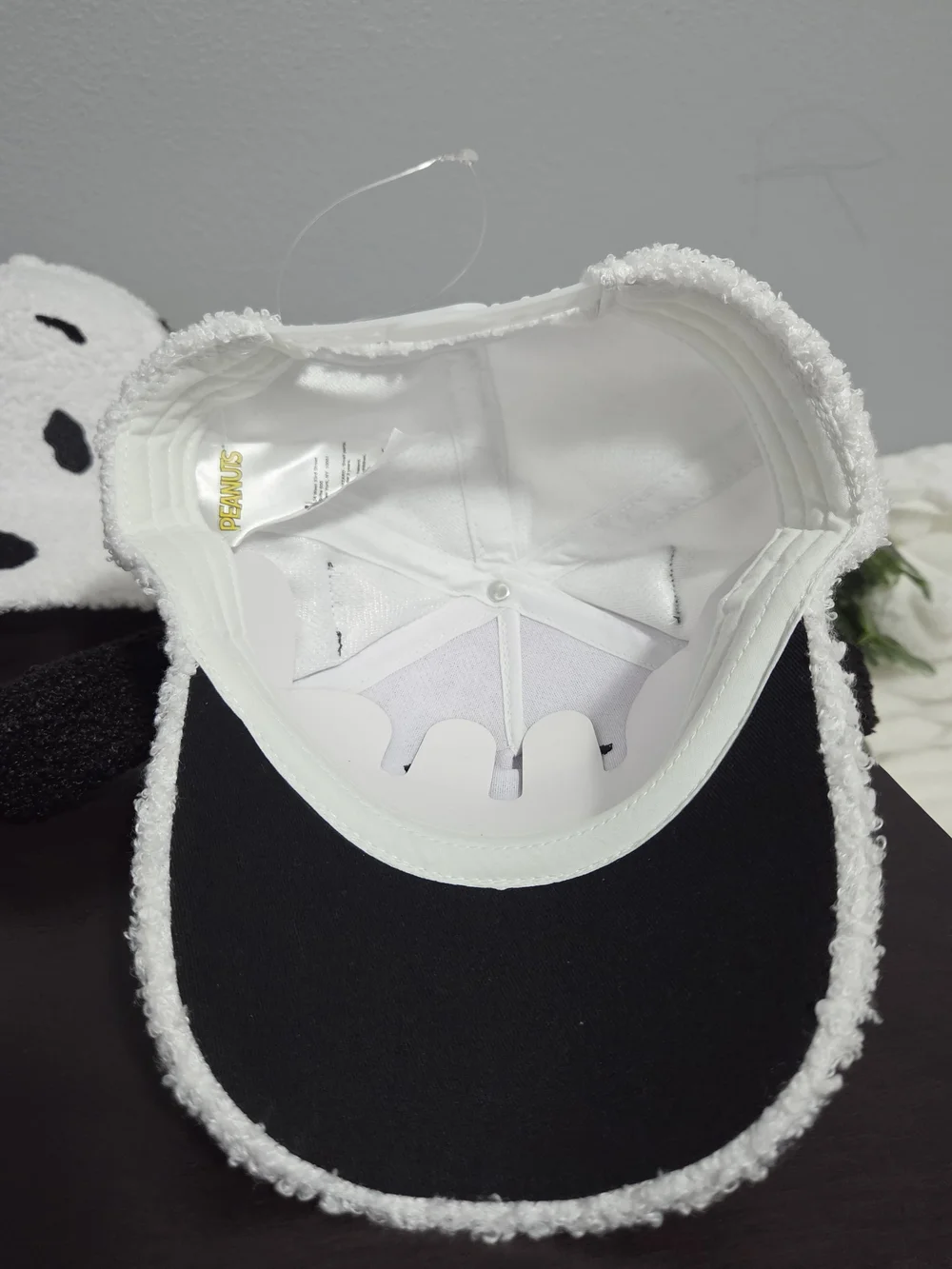 Peanuts Snoopy Adult Baseball Cap Hat With Floppy Ears, Adjustable. 2 Pcs